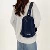 Men's Chest Bag Travel Shoulder Bag Sports Cycling Mobile Phone Bag Women's Solid Color Crossbody Bag Commuter Bag
