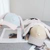 Cartoon Bunny Cotton Cap With Wide Brim And Adjustable Fit For Spring And Fall Wear