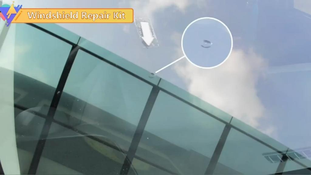 Auto Windshield Repair Kit - Nanofluid Filler for Chip & Star Crack Disappearance, Liquid Glass Maintenance