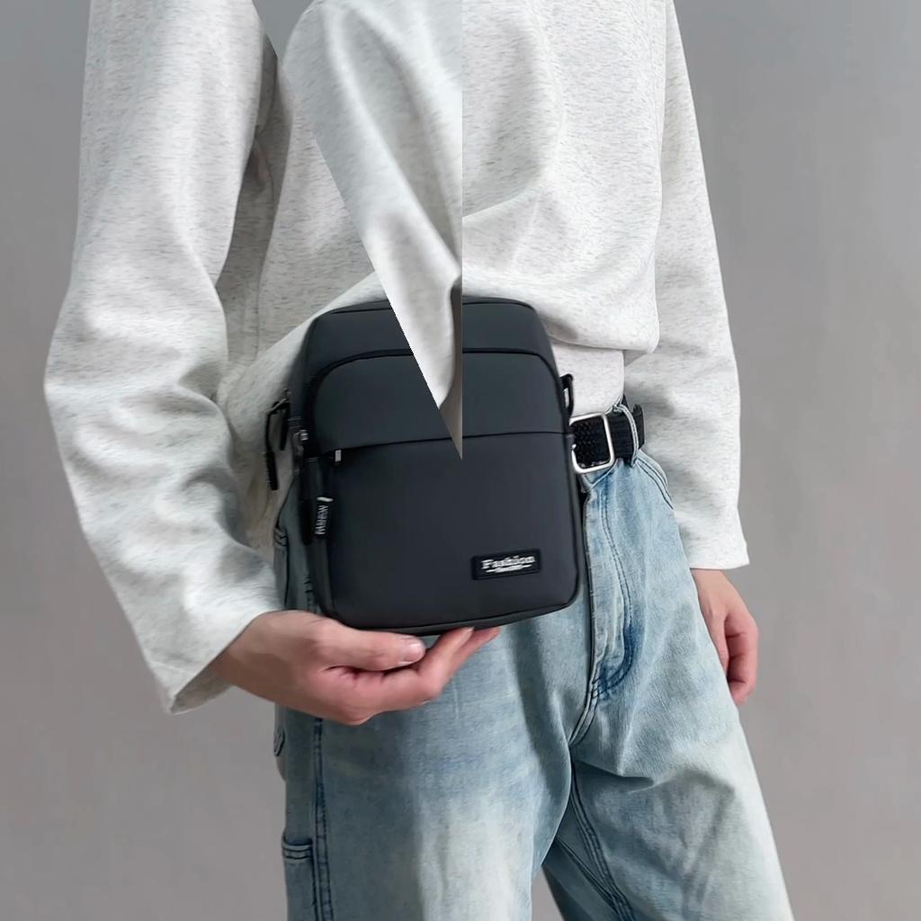 Men's Bag Lightweight Nylon Bag Portable Shoulder Bag