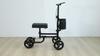 Steerable Leg Scooter Knee with Rear Wheel Brake Locking Handbrake, Crutches Alternative Adults Walker All-Terrains Canvas Bag, Adjustable for Broken