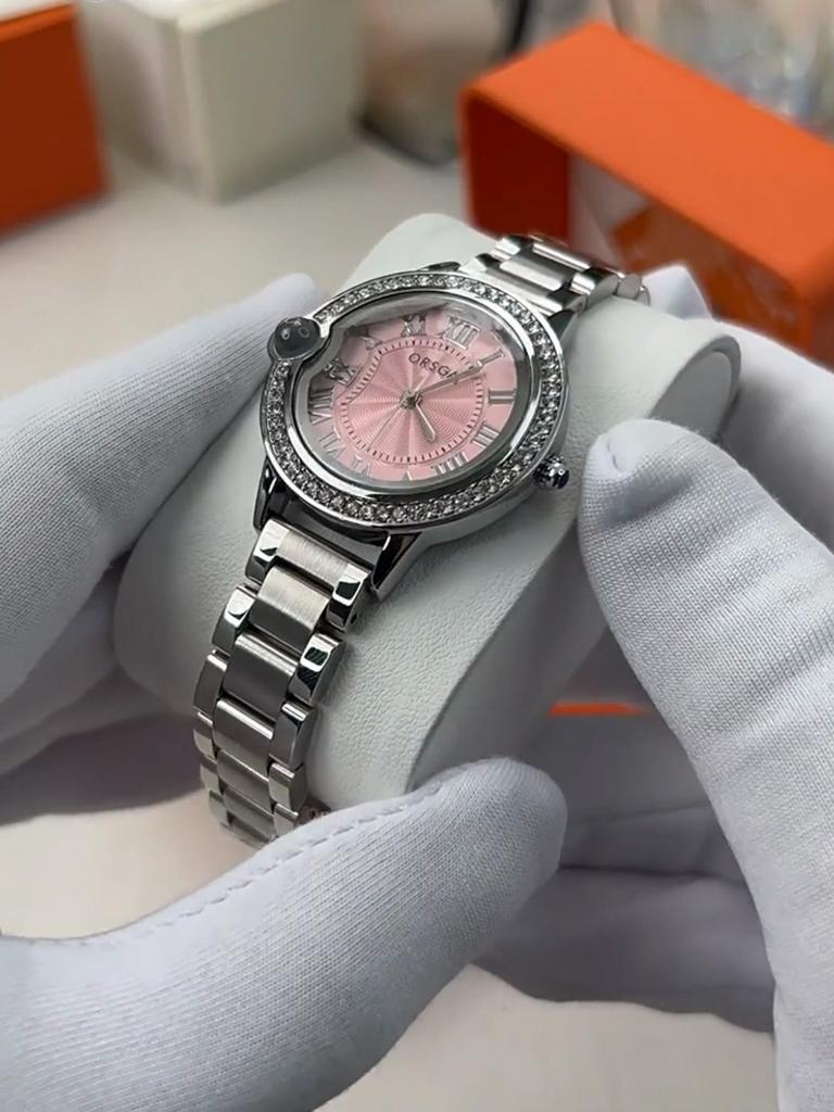 Women's Crystal Luxury Women Bracelet Watches  Fashion Diamond Ladies Quartz Watch Steel Female Wristwatch New
