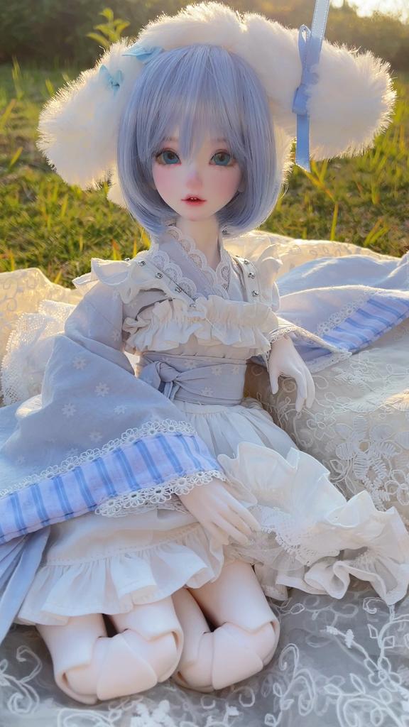 50cm Men's Mini Sex Doll Blue Eyes Girlfriend Anime Loli Masturbation Cup Adult Erotic Sex Toy