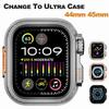 Metal Bumper Case For Apple Watch 49MM 46 45 44mm Protector Frame Cover For iWatch Series 11 10 9 8 7 654SE Change To Ultra 3 49
