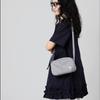 Women's Lightweight Shoulder Crossbody Bag Student Solid Color Small Square Bag