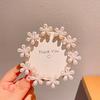 Children's Hairpin Small Pearl Flower Hairpin Princess Girl Hairpin Girl Hair Accessories