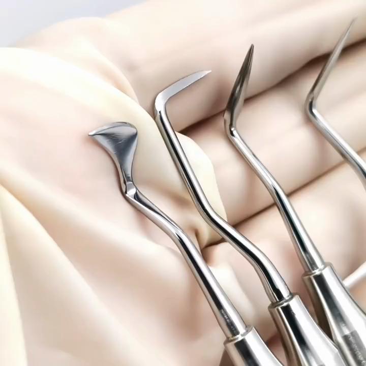 Detartrare parodontale dentare de înaltă calitate Cuțit Orban și cuțit Kirkland Scaler dentar din oțel inoxidabil Instrumente pentru curățarea dinților