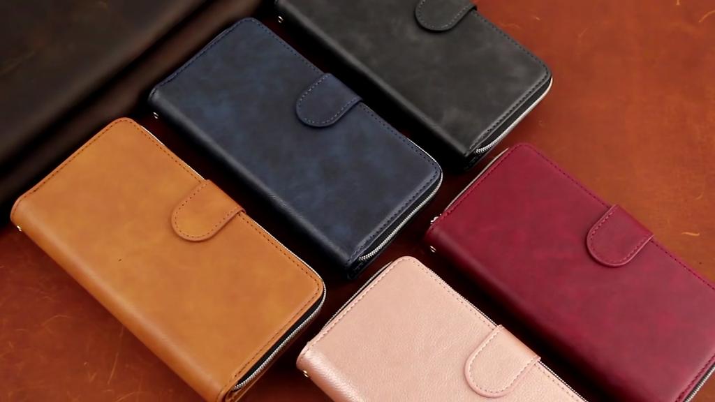 Flip Leder Wallet Kartenetui Für Samsung Galaxy S26 Ultra S25 FE S24 Plus S23 S22 S21 S20 Note 20 A17 A37 A57 A16 A36 A56 A15 A35 A55 A14 A54 Hülle