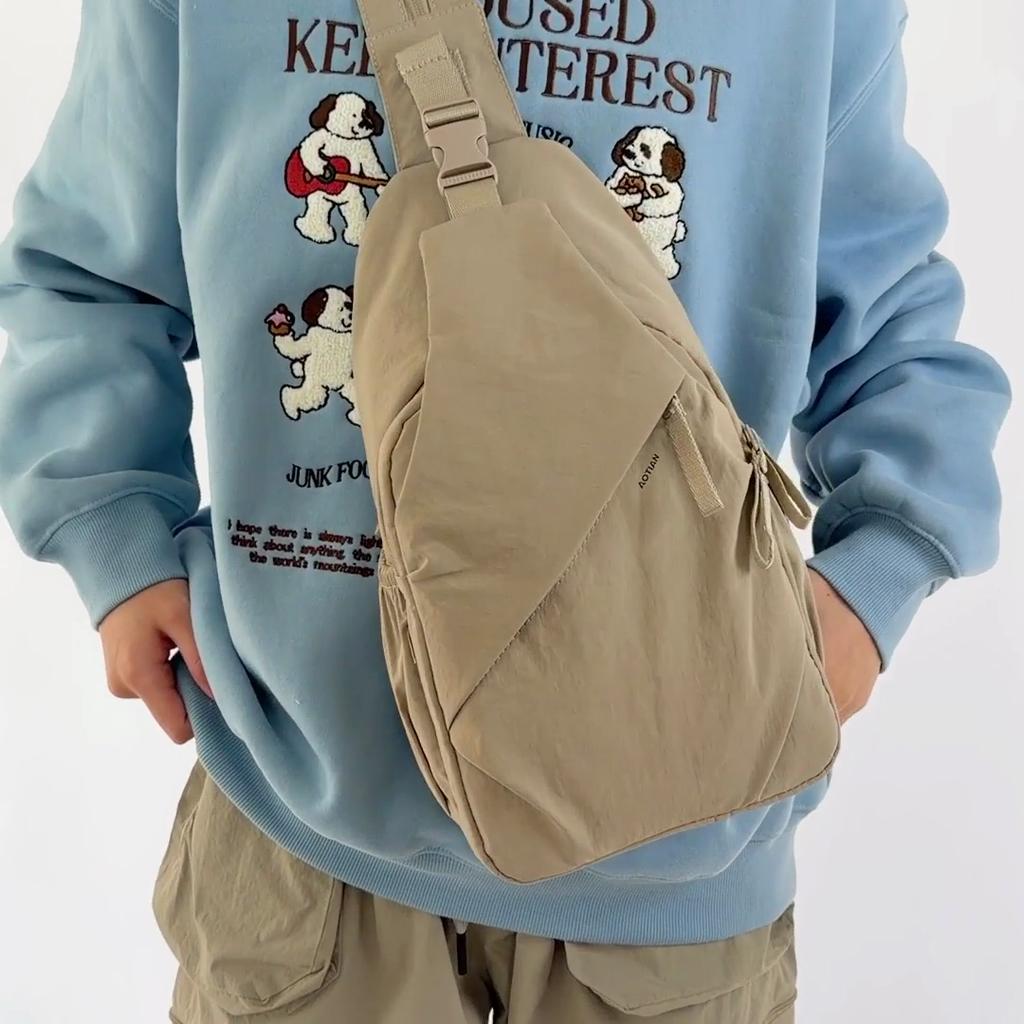 Multifunktionaler Rucksack Brusttasche Umhängetasche für Herren