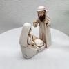 Resin Nativity Set Adorable Desktop Display for Christmas Easter Hanukkah Thanksgiving and Father's Day