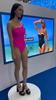 European and American Style Women’s Vintage Bathing Suit One-Piece Swimsuit, Sporty Bikini-Style Swimwear