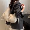 Yogodlns New Casual Fashion Hobos Bags for Women Retro Sling-shoulder Crossbody Bag Versatile Ladies Purse High Quality PU Leather Handbag