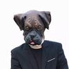 Maschera per Cane Animale Domestico Costume in Lattice per Halloween e Cosplay Cani Animali Oggetti di Scena
