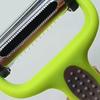 Stainless Steel Paring Knife Multi-function Rotary Peeler 3-in-1 Grater Multi-purpose Planer Kitchen Tools