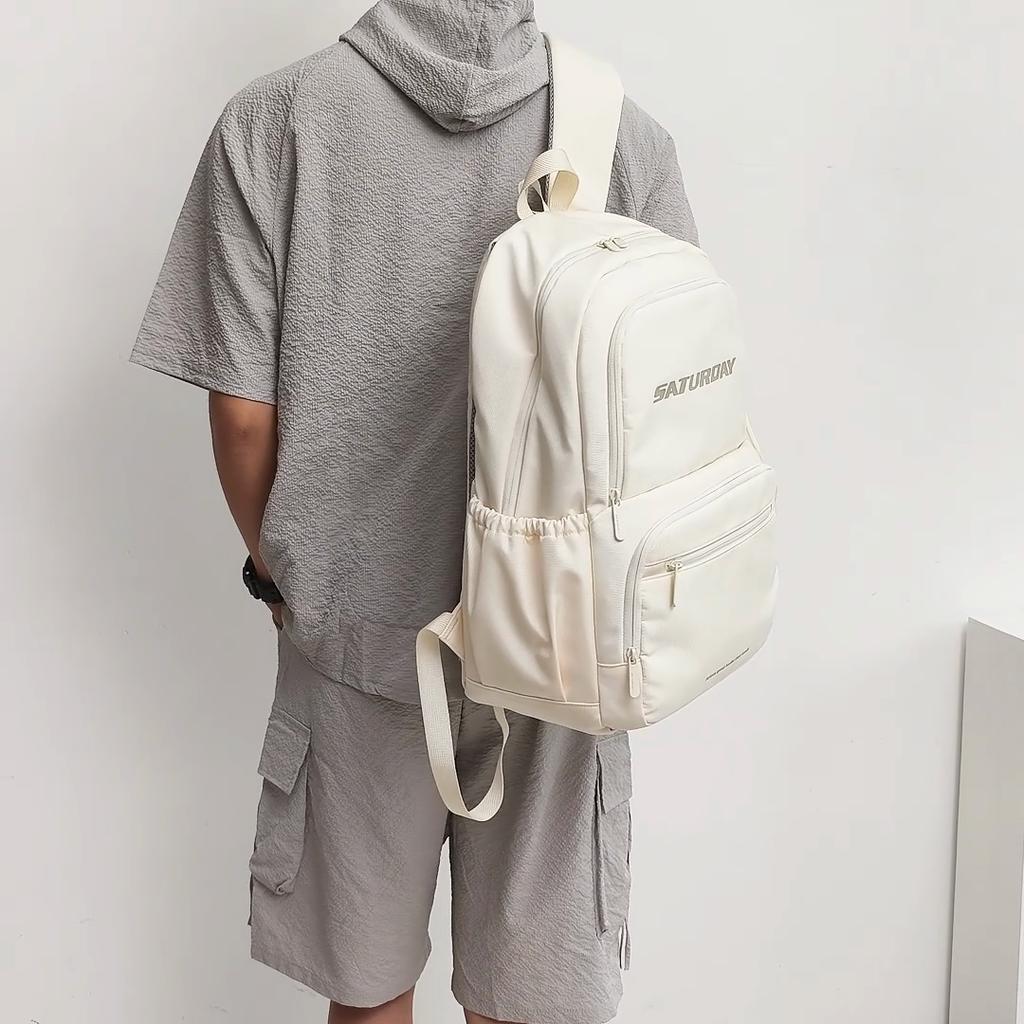 Student Large Capacity Schoolbag Men's Lightweight Travel Backpack