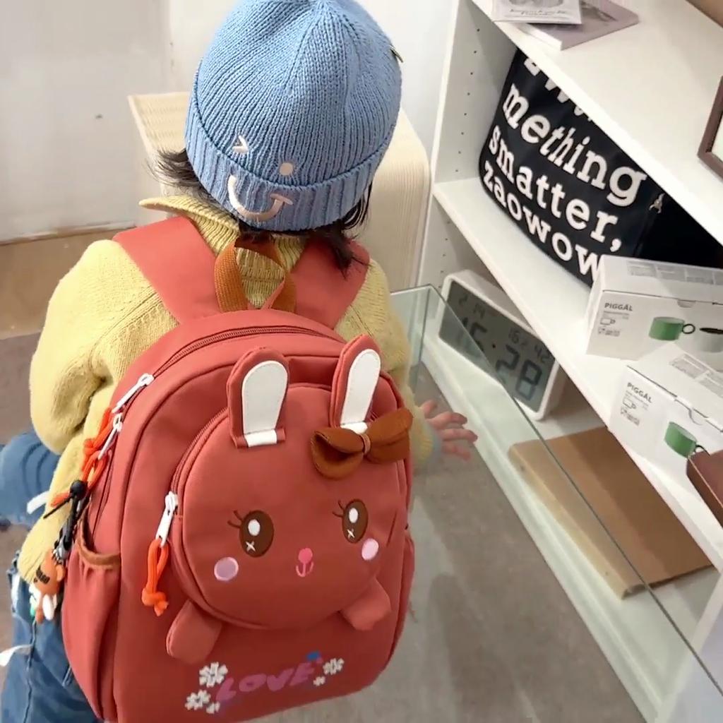 Cartoon Kindergarten Schoolbag Boys and Girls Anti-Loss Backpack Children's Backpack