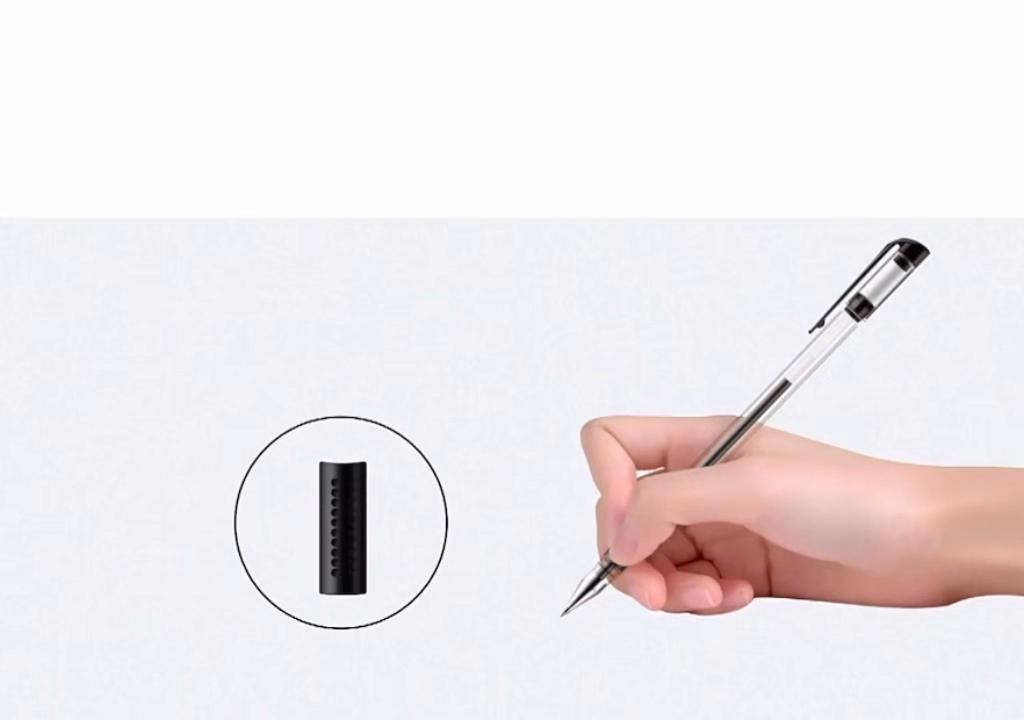 12Pcs 0.5mm Blue/red/black Gel Ink Pens Office Student Study