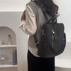 Women's Large Capacity Backpack Jane Solid Color Backpack
