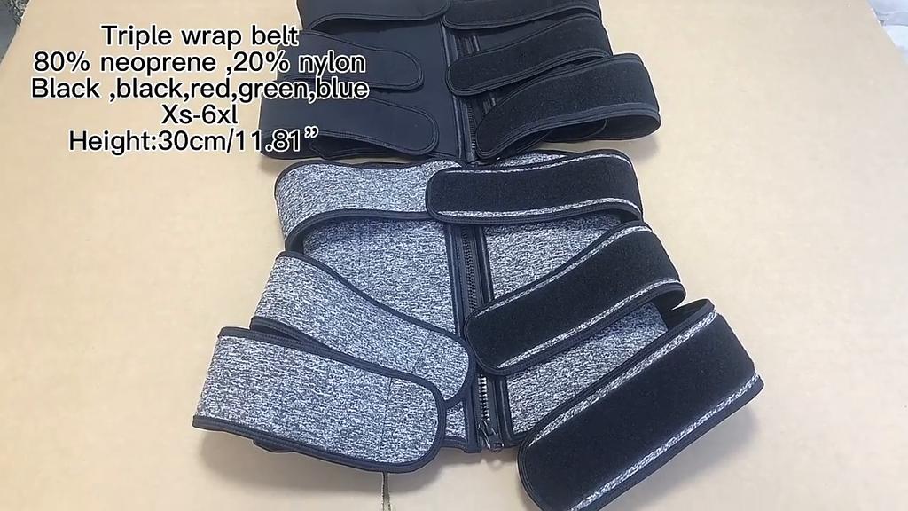 Velcro Three Buckle Belly Band Postpartum Waist Supporter Sports Waistband