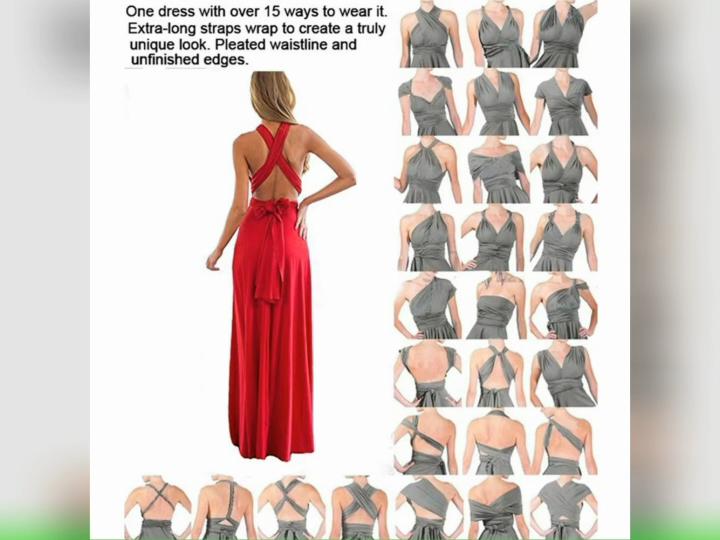 Sexy Women Wrap Boho Maxi Club Bandage Long Dress Party Bridesmaids Robe Longue Spaghetti Strap Female Multi Rope Hollow Out