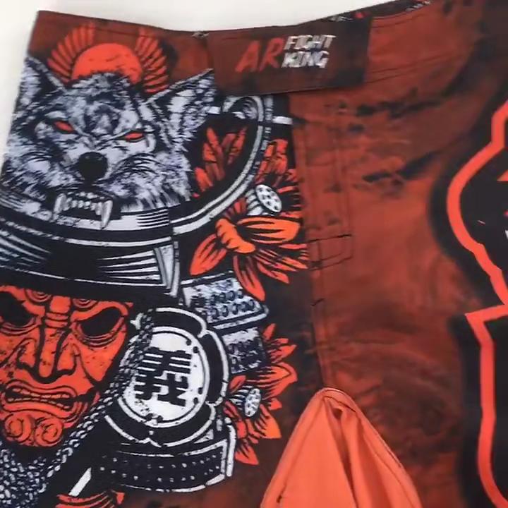 Pantalones cortos Tiger Muay Thai para hombre, pantalones cortos de artes marciales mixtas Jiu-jitsu Mma, pantalones cortos de boxeo, Fitness, Sanda, lucha feroz, pantalones de Kickboxing, bañadores