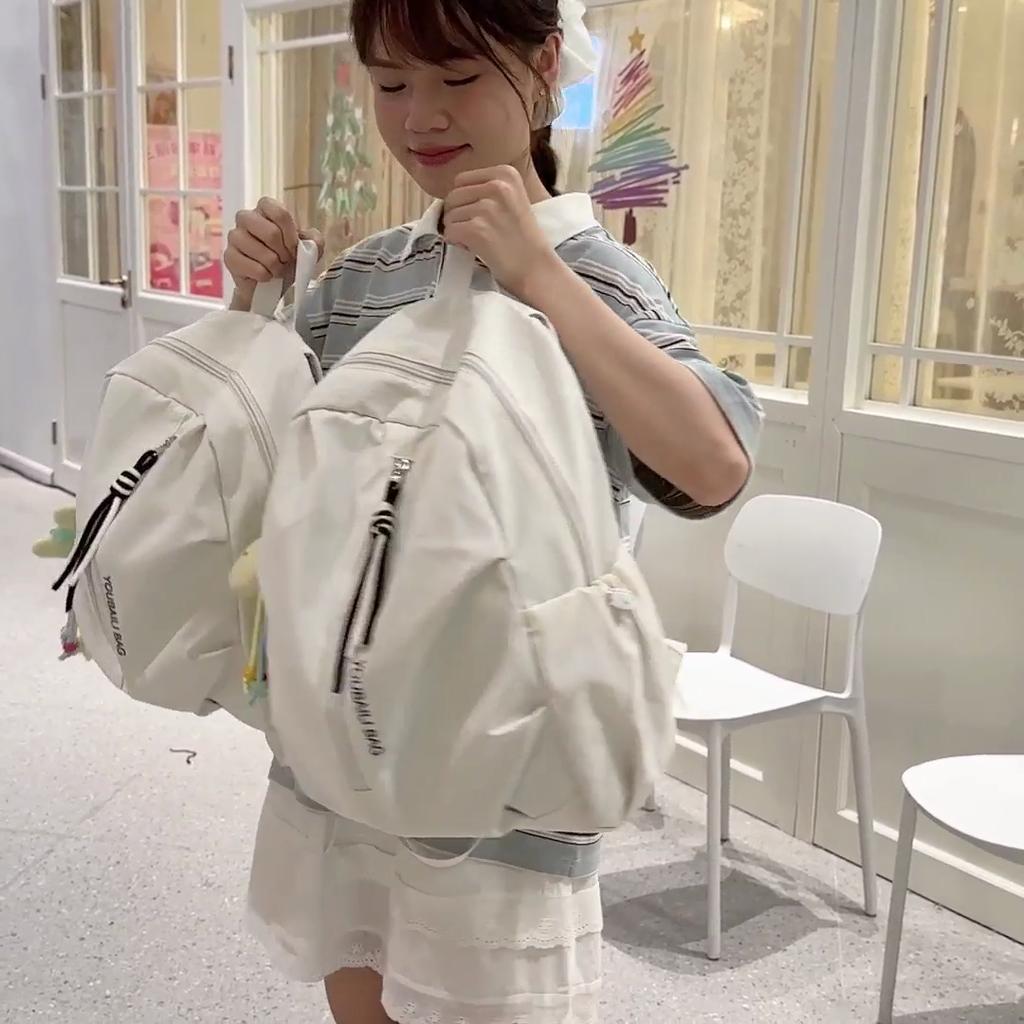 Women's Large Capacity Backpack Junior Senior High School Student Schoolbag