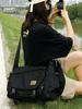 Lee Crossbody Bag, Large Capacity, Shoulder Bag, Commute Bag, Lightweight, Khaki