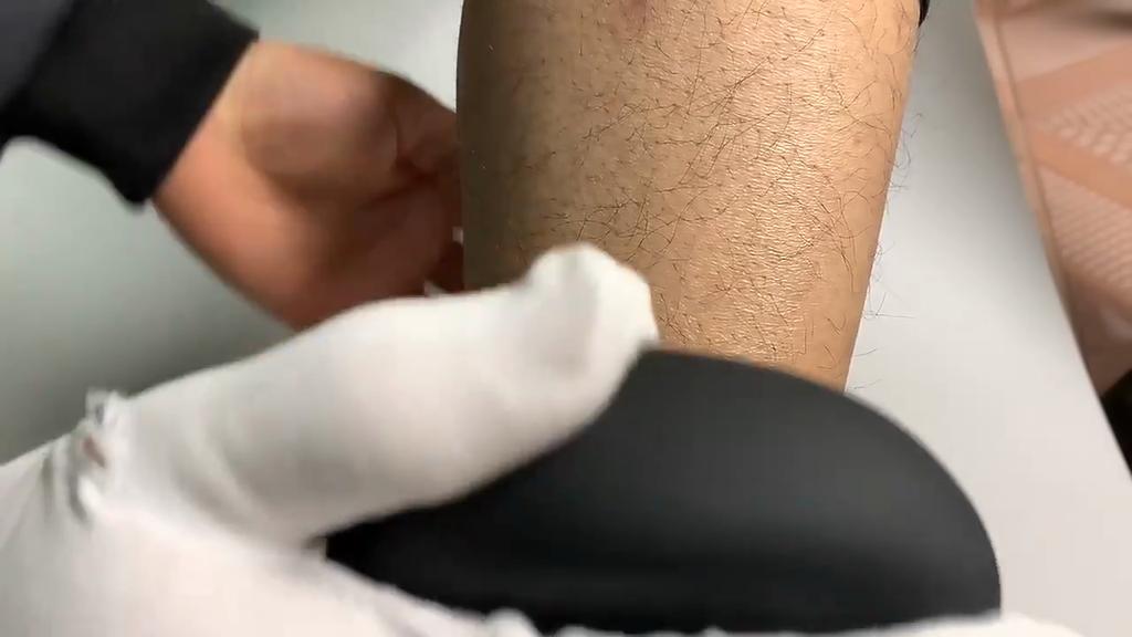 Hårfjerner i krystall for kvinner og menn Fysisk hårfjerning viskelær Bærbar Epilator Hårfjerner i glass Smertefri kroppspleie