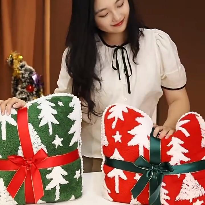 Christmas Series Plush Elf Reindeer Pillow With Pp Cotton For Holiday Home Decor
