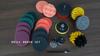 41 Pcs 3 Inch Car Headlight Restoration Kit ,Sanding Discs with Backing Pad, Scouring Pads, Wool Buffing Sponge Polishing Pads