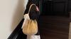 Yogodlns Women Hollow Out Crochet Tote Bag Fashion Knitted Bag Large Capacity Scarf Decor Handbag Female Summer Beach Solid Color Woven Shoulder Bag