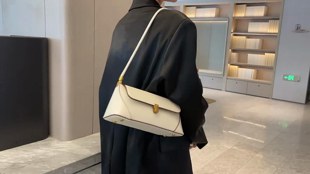 Luxury Brand Crossbody Bags For Women Fashion Design Underarm 2024 Woman Shoulder Bag Female Solid Color Handbag And Purses