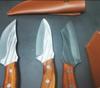 Stainless Steel Boning Knife Butcher Fish Fruit Vegetable Cutter Cleaver Kitchen Knives with Sheath