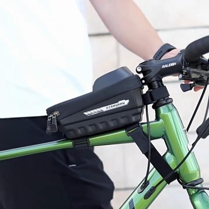 1dílná multifunkční brašna na řídítka, pouzdro na telefon na horní trubku horského kola, příslušenství pro uložení cyklistického vybavení