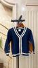 Cardigan a maglia per ragazzo con bottoni e maniche lunghe, caldo per autunno e inverno, top per bambini