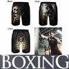 Skull Ghost Skeleton Horror Dark Boxing Shorts Pants 3D Print Training Unisex Men Women Quick Dry Fitness Gym Sport Workout Casual Streetwear