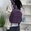 Lightweight Nylon Backpack for Women Casual Daypack Travel Shoulder Bag with Multi Pockets