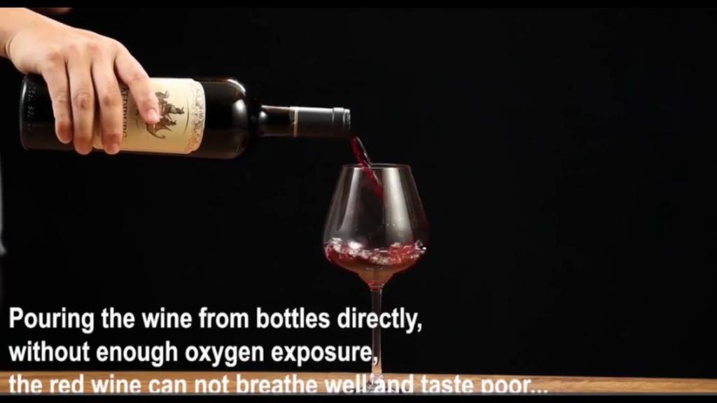 AIKARO Decantor de vin Roșu Aerator de turnare