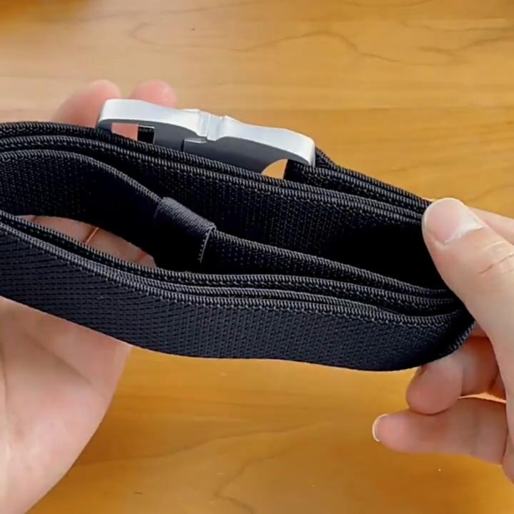 Srebrna wtyczka bezpieczeństwa ze stopu aluminium Outdoor Tactics Belt Casual