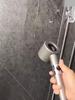 4-Mode Handheld Filter Shower Head Set - Adjustable Spray with Massage Brush, 1.5m Stainless Steel Hose, Adhesive Bracket