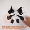 EHL585 Headlight Holder Mount Repair Bracket Tab Set Right Left Side for Ford Focus MK4 C519 HN HM HP 2018-On JX7B13W030CE