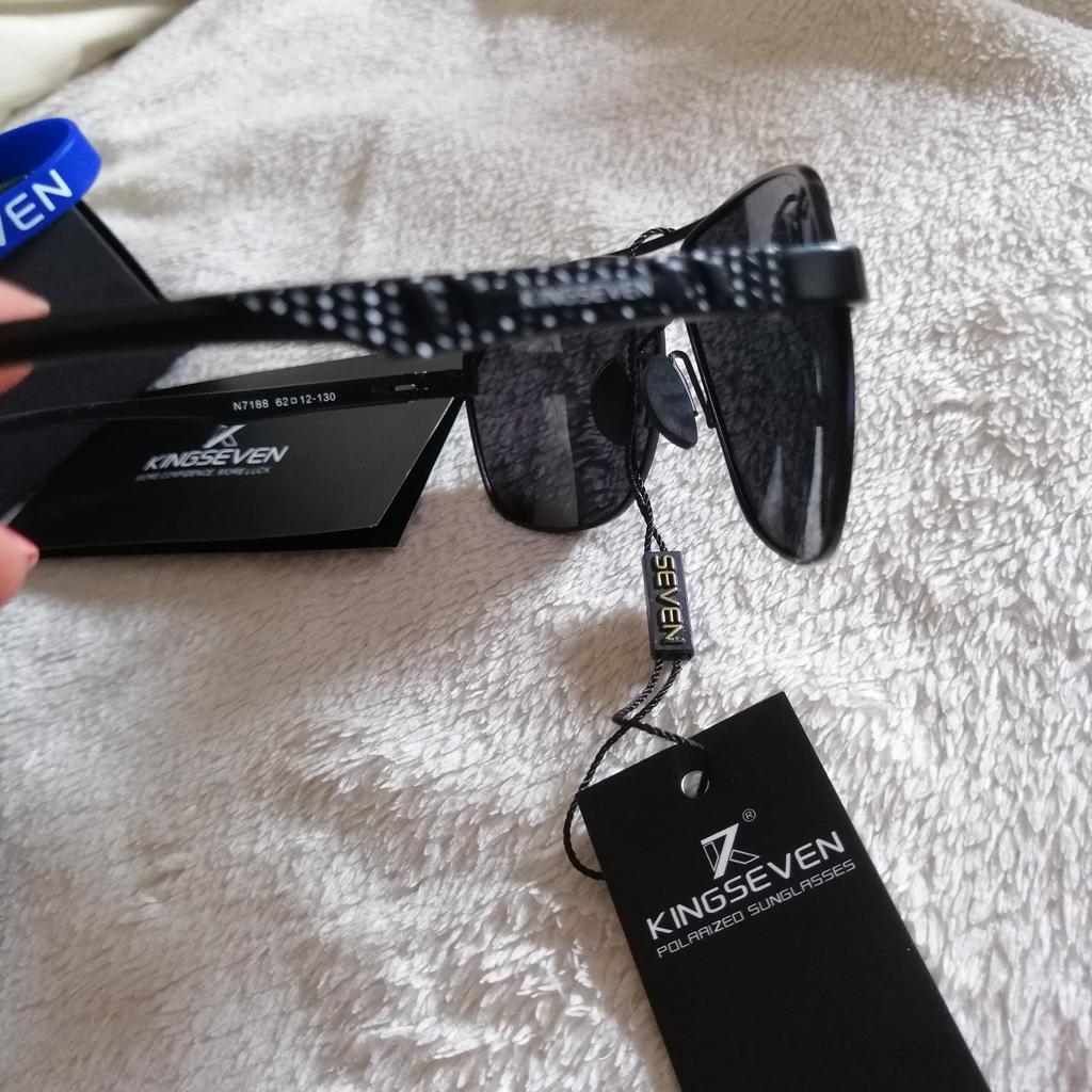 KINGSEVEN Occhiali Da Sole Uomo In Alluminio Con Lenti Polarizzate TAC A Specchio – Modello 7719, Design Firmato, Protezione UV, Per Guida E Sport Outdoor