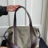 Canvas Duffel Bag Women's Large Capacity Tote Shoulder Bag Casual Travel Handbag