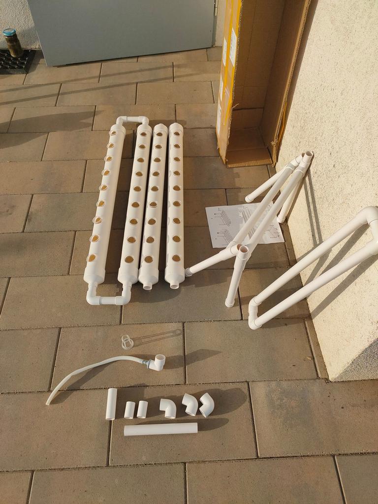 8x8 garden kit on 54 Holes Hydroponic Piping Site Grow Kit Deep Water Culture Planting Box Gardening System Nursery Pot Hydroponic Rack 220v Buy From 84 On Joom E Commerce Platform