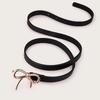 Womens Elegant Butterfly Design Skinny Faux Leather Belt For Spring