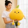 Cute Fruit Plush Toy With Pp Cotton Filling For Kids And Giftgiving