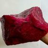 Earth Mined 2500 Ct CERTIFIED Uncut NATURAL Red Ruby Rough Loose Gemstone