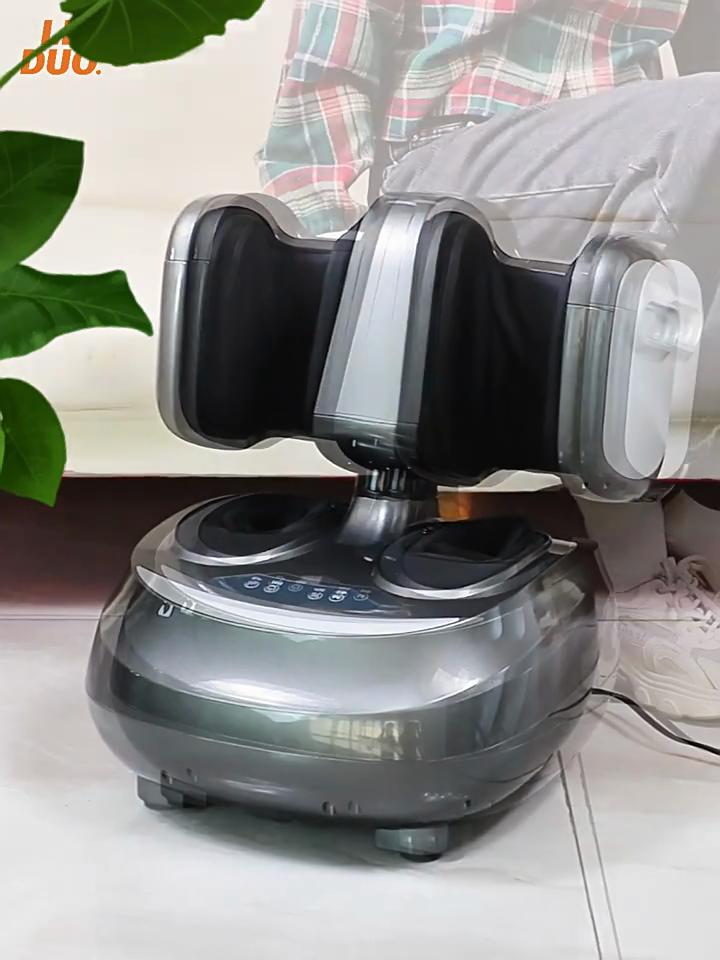 Foot Therapy Machine Foot Press Household Full Wrap Airbag Foot Therapy Instrument Electric Heating Calf Foot Massager