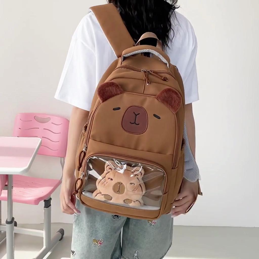 Bear Children's Schoolbag Women's Lightweight Backpack Student Cartoon Backpack