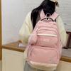 Women Cartoon Backpack Student School Bag Large Capacity Backpack with Coin Purse